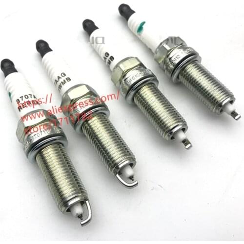 4PCS/SET Spark Plug For Chery Tiggo 3 A3 M11 J3 Arrizo 5/7 E4G16 DVVT Engine E4G16-3707110