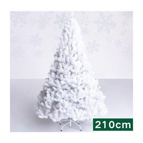 210cm Christmas tree white 2.1M artificial Christmas tree merry Christmas decorations for home Christmas ornaments