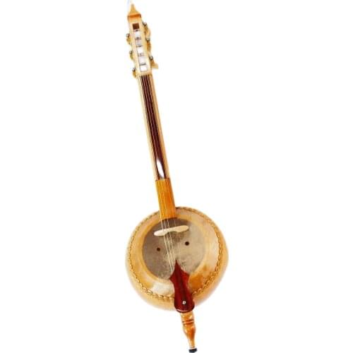 String Instrument Quality 6 Courses Gourd Kabak Kemane W/ Bag
