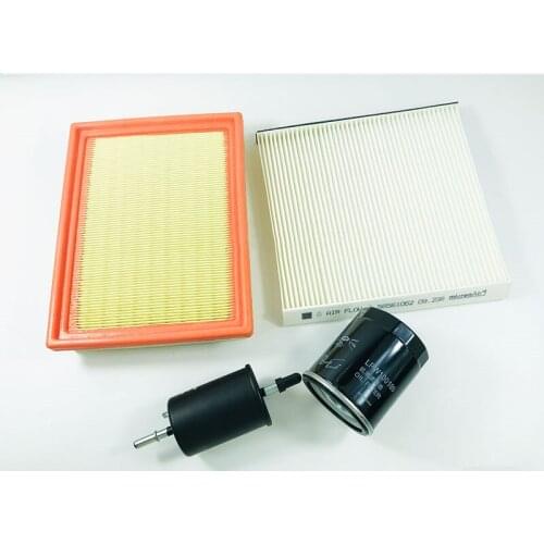 Oil filter air filter Air conditioning filter Gasoline filter for SAIC Roewe350 360 MG5 MGGT Filter set maintenance kit 4PCS/SET