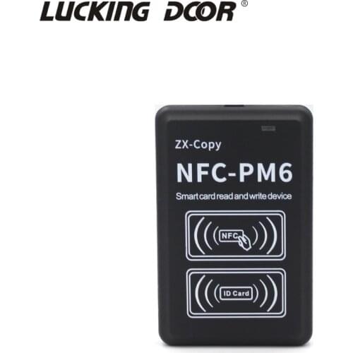 PM6 USB Port NFC Reader Writer 125khz T5577 RFID Copier UID Tag Replicatoric Decoding Duplicator Nfc Clone Card