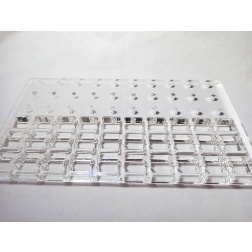 Practical 30-hole Lubrication Plate Switches Lubricating Tester Board for Mechanical Keyboard DIY Repair Kits