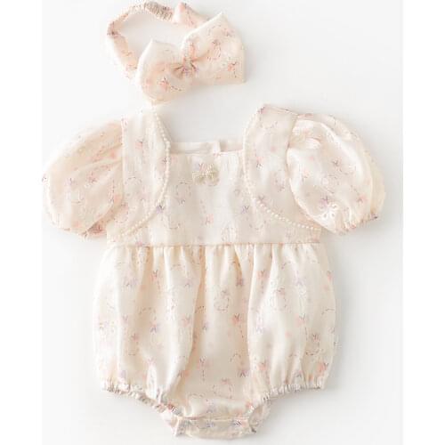 Боди с коротким рукавом для малышек SBKWXC China At AliExpress