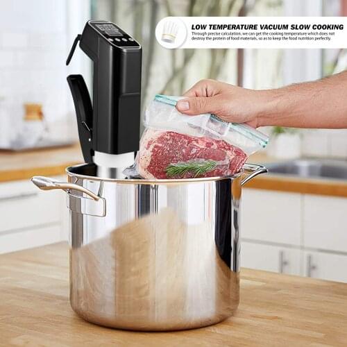 Sous Vide Sous Vacuum Waterproof Immersion Circulator Accurate Cooking Slow Cooker Beef Steak Machine Molecular Cooking Machine