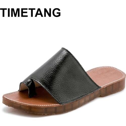 TIMETANGWomen Slipper Casual Flip Flops Flat Slides Sandals Shoes Ladies Summer Slipper Peep Toe Sandals Flip-flops Women Flipfl