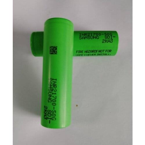 Vapcell 100% original 21700 5000mah 15A 50G li ion battery 3.7V high Power rechargeable batteries cell for flashlight power tool