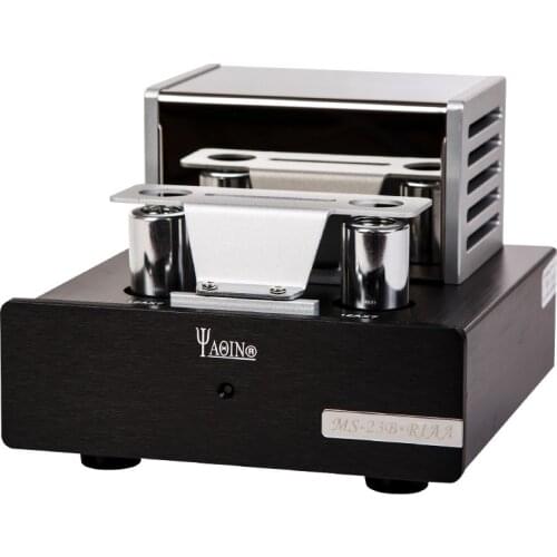 YAQIN MS-23B Valve Tube Amplifier Phono Stage MM RIAA Turntable HiFi Stereo MS23B Vacuum Tube Preamplifier