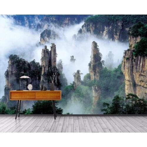 Custom mural 3d photo wallpaper Modern scenic area alpine forest home decor living room wallpaper for walls 3 d in rolls