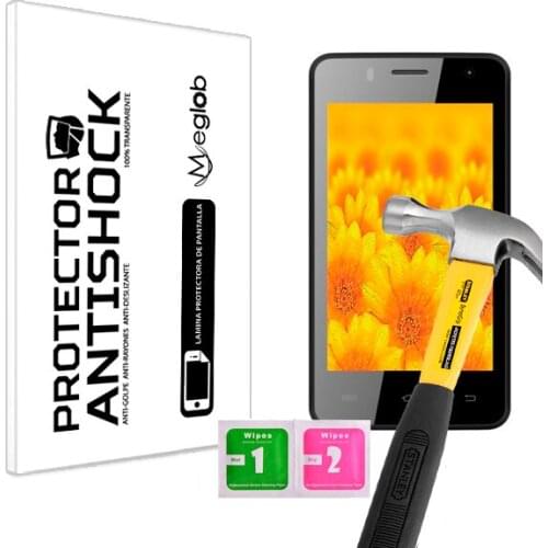 Protector de Pantalla Anti-Shock Anti-Golpe Anti-arañazos Compatible con Intex Cloud N