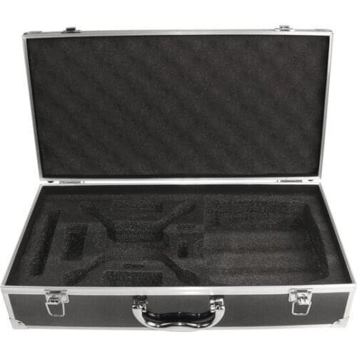 Hardshell Aluminum Suitcase Carrying Case Box Suitcase Hand Bag For Hubsan X4 H502S H502E RC Quadcopter Black
