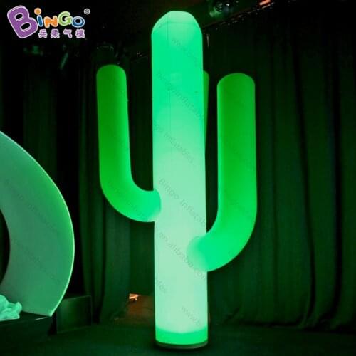 10 feet lighted cactus decoration, big inflatable cactus -inflatable toy