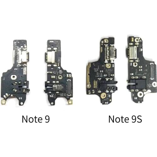 10pcs For Xiaomi Redmi Note 9 Note9 9S Pro Global Version USB Charger Port Connector Board Flex Cable