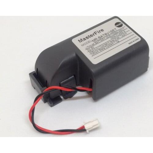 MasterFire 3pcs/lot New Original MR-BAT6V1SET MR-J4 6V PLC Battery 2CR17335A WK17 Batteries with Wire Leads For Mitsuishi