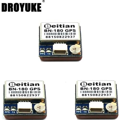Hot sale Beitian Dual GLONASS+GPS BN-180 Micro Double Smallest Mini GPS Antenna Module UART TTL For CC3D F3 RC FPV Racing Drone