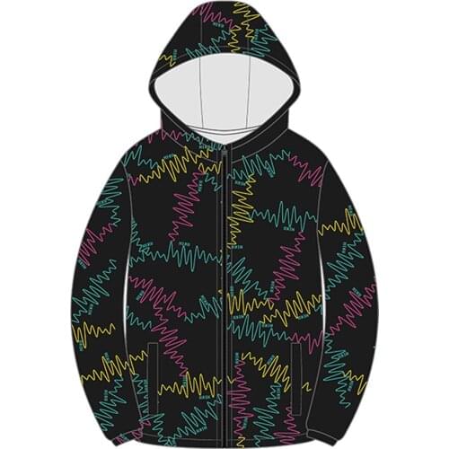 Brdwn VOCALOID Unisex Miku Cosplay Costume Reversible Hoodie Padded Coat Jackets