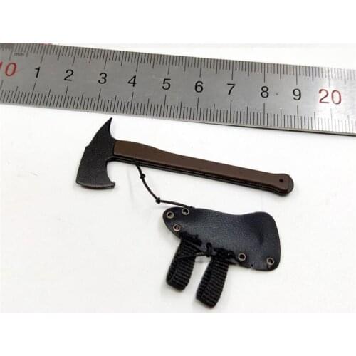 EASY&SIMPLE ES 1/6 26040A B American Delta Force Black Axe With Holster Model For Usual 12inch Doll Action Accessories