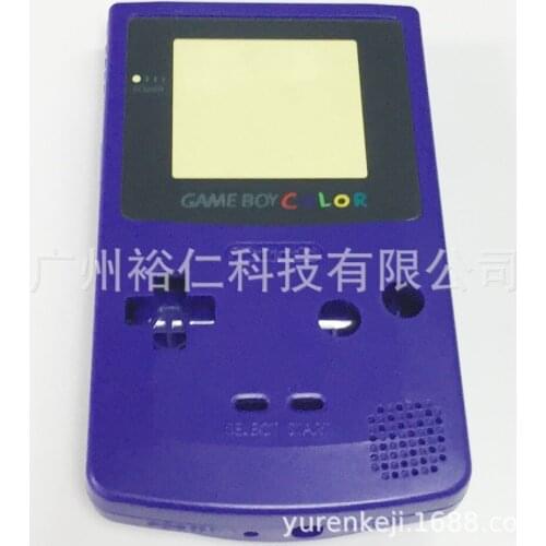 Purple New Full Housing Shell Cover for Nintendo Game boy Colo r GBC Repair Part Housing Shell Pack