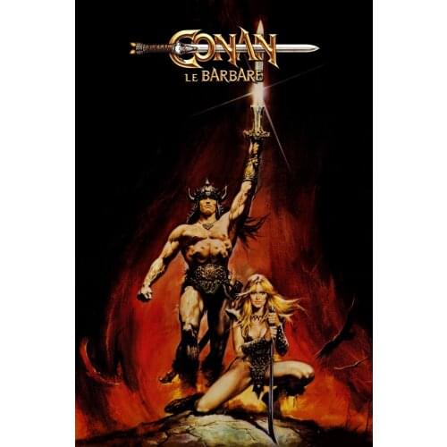 Conan The Barbarian Movie Art Silk Poster Print 24x36inch