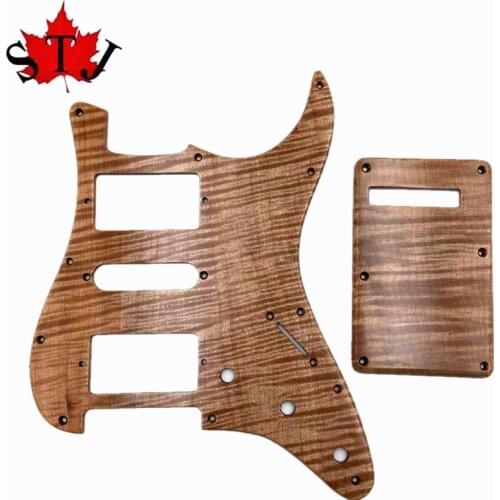 Chinese maple wood STRAT GUITAR HSH Pickguard and back caver Backplate