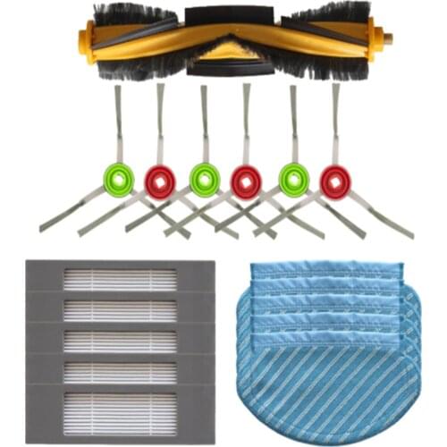 New main brush HEPA side brush Ecovacs Deebot OZMO 950 robot vacuum cleaner accessories cleaning cloth