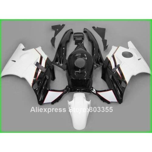 Fairings for Honda CBR600 F2 1991 - 1994 cbr 600 ( white + black ) custom Abs fairing kit 91 94 xl47