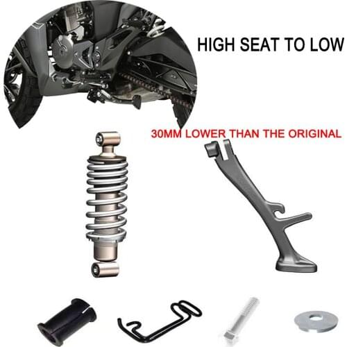 Motorcycle Pedal High Seat To Low Side Bracket Support For Zontes G1 125 125-U 125-U1 125-U2