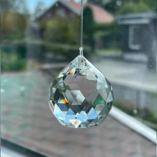 Lighting multi-angle crystal ball 30*35 crystal lamp pendant accessories pendant crystal curtain door curtain beads