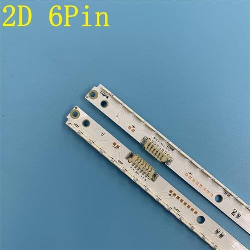 2PCS/set 56LED 500mm LED Backlight Strip for Samsung UA40ES5500R 2012SVS40 7032NNB RIGHT56 LEFT56 3D BN96-21712A 21711ANew