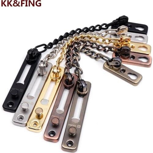 KK&FING High-end Anti-theft Chain Bolt Door Bolt Hotel Anti-theft Buckle Thickened Chain Door Hardware Accessories