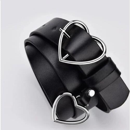 CARTELO Genuine leather ladies high quality alloy love pin buckle fashion retro belt dress jeans decorative ladies cute belts
