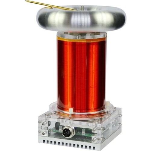 1 Pcs Music SSTC Solid State Tesla Coil Integrated Arc-Suppression Tesla Coil For DIY
