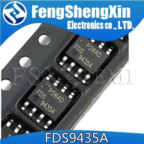 10pcs/lot FDS9435A SI9435 APM9435A 9435A 9435 Single P-Channel Enhancement Mode Field Effect Transistor SOP-8