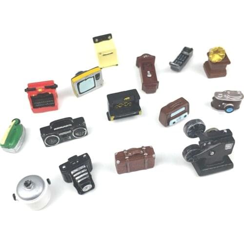 15pcs/set 3D Creative vintage furniture home decor fridge magnet refrigerator magnet strong neodymium magnetic sticker