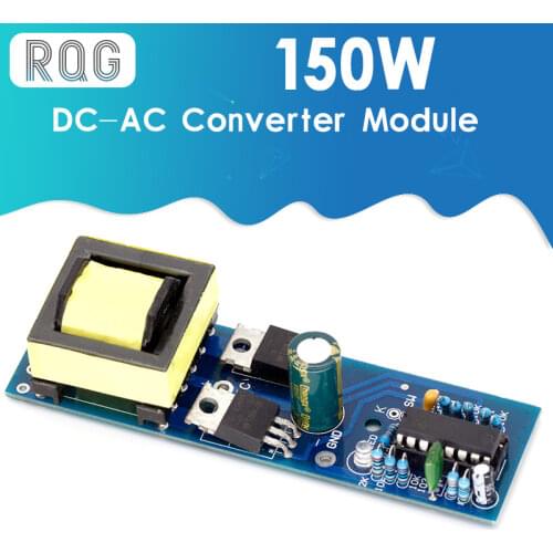150W Inverter Boost Circuit Board High Voltage Boost Converter Module Transformer DC-AC 12V to 110V 220V DC-AC Power Converter