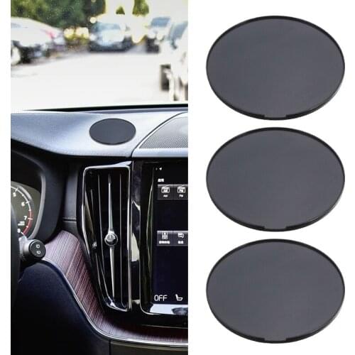 3 Pcs 72mm Car Dashboard Disk Plate Mount Adhesive Mounting Disk For Smartphone/Car Camera/GPS Suction Etc Car Accessories
