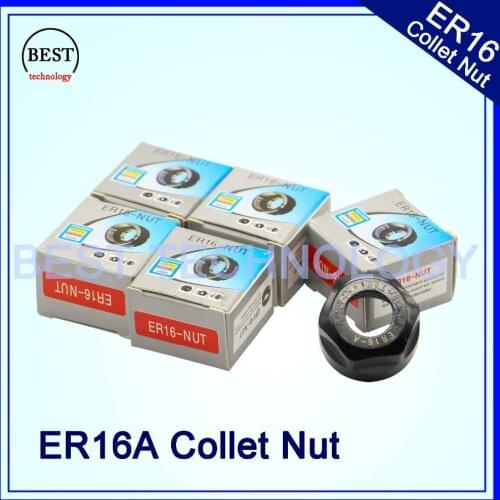 5pcs ER16 -A collet nut for cnc engraving spindle motor / ER16 collet chuck CNC Clamping