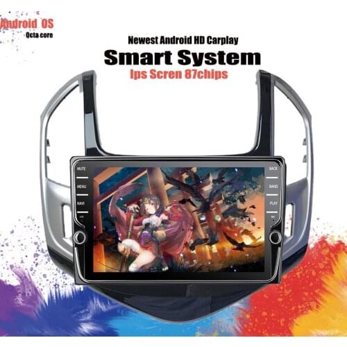 6G+128G 8Core Android 10 8'' 1280*720 Android 10 Auto Radio GPS tape recorder HU For Chevrolet Cruze J300 J308 2012 2015 Carplay