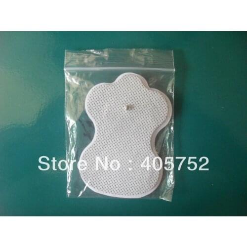 DHL freeshipping 1000pcs/lot (500 Pairs) Good Quality white non-woven Electrode Pads for Digital Tens Acupuncture,massager