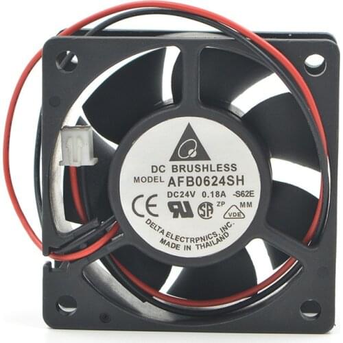 FOR Tai Da 6025 24V AFB0624SH 0.21A 6CM Inverter Double Ball Large Air Volume Cooling Fan