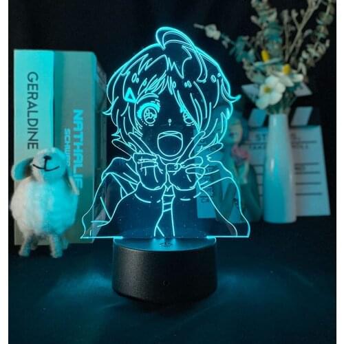 Dropship Game Wonder Egg Priority Ai Ohto Delineascope Directly Supply 3D Night Light Bluetooth Control Color Changing Delivery
