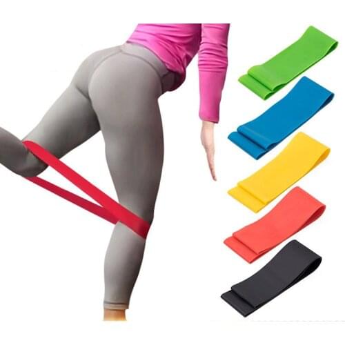 1Pcs Yoga Elastic Stretchable Band Leg Binding For Women Home Yoga Sports Resistance Circle Tension Belts