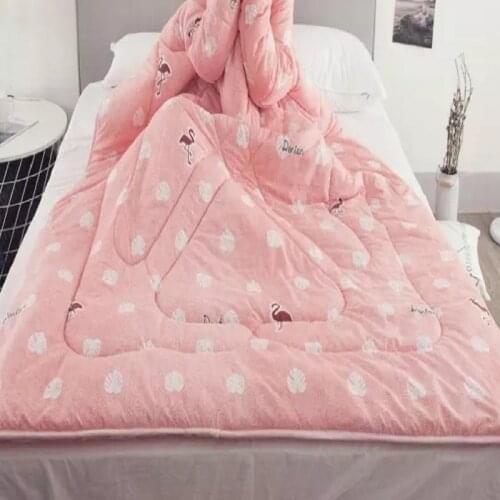 Drop Ship winter Comforters Lazy Quilt with Sleeves For Adult kids family Blanket Nap Blanket Dormitory Mantle Covered Blanket