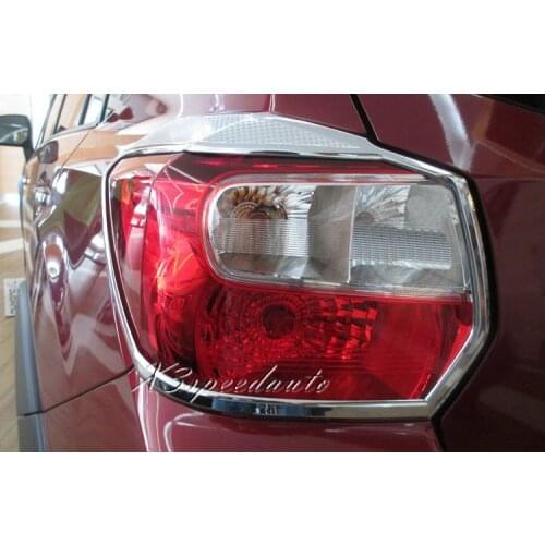 Chromed ABS Plastic Tail Rear Light Cover Trim For XV 2012-2015
