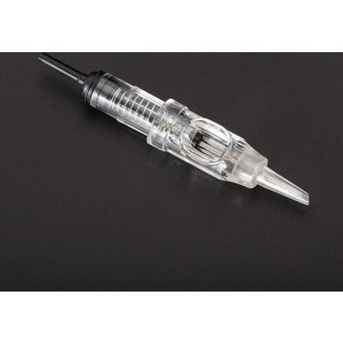 Needles 20pcs Agulha Easy Click Universal Dermografo 2 RL Permanent Makeup Cartridge Needles 600D-G for Eyebrow Tattoo Machine