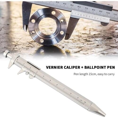 Multifunction Caliper pen Ball-Point 0.5mm ballpoint pen Gel Ink Pen Vernier Caliper Roller Ball Pen Creativity Stationery