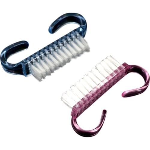 Fashion Mini Ox Horn Nail Art Cleanning Brushes Women Nails Polish Gel Clean Care Makeup Tools Nail Brush Dropshipping S