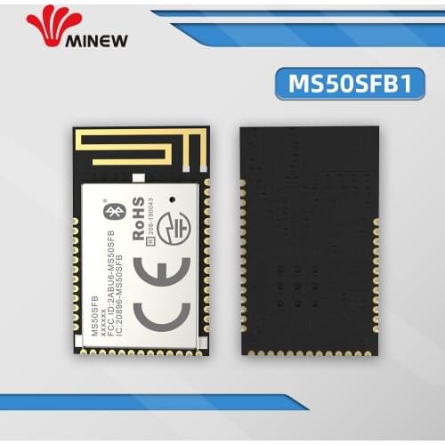 Nordic nrf52832 module uhf wireless data 2.4 ghz receiver transmitter uart long range transmitters minew MS50SFB1