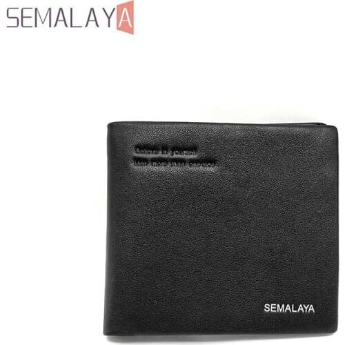Newest Men Wallets 2020 Luxury Female Wallet Real Leather Credit Card Holder RFID Coin Purses For Business Travel In Stock