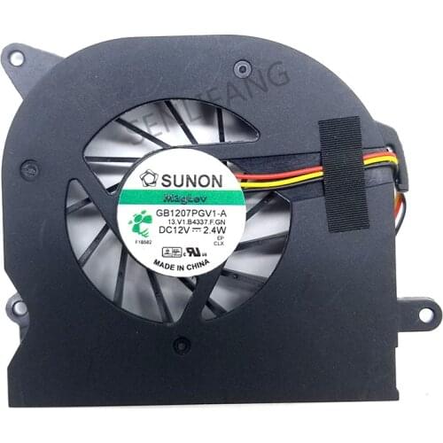 FOR GB1207PGV1-A 13.V1.B4337.F.GN DC 12V 2.4W 3-wire Server Laptop Cooling Fan