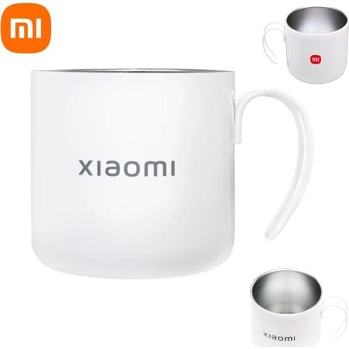 Original Xiaomi Stainless Steel Coffee Mug 400mL Portable Termo Cup Travel Tumbler Coffee Jug Milk Tea Cups For Home Office